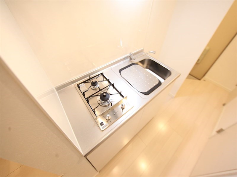 キッチン　システムキッチン（ガス2口コンロ付）