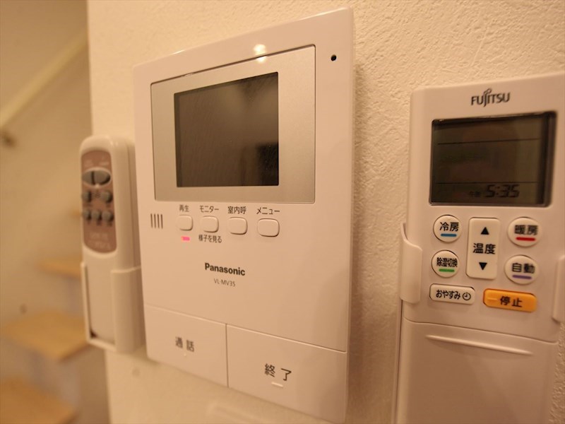 セキュリティ　ＴＶモニター付インターホン