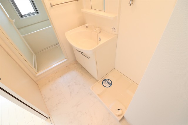 洗面設備　脱衣場