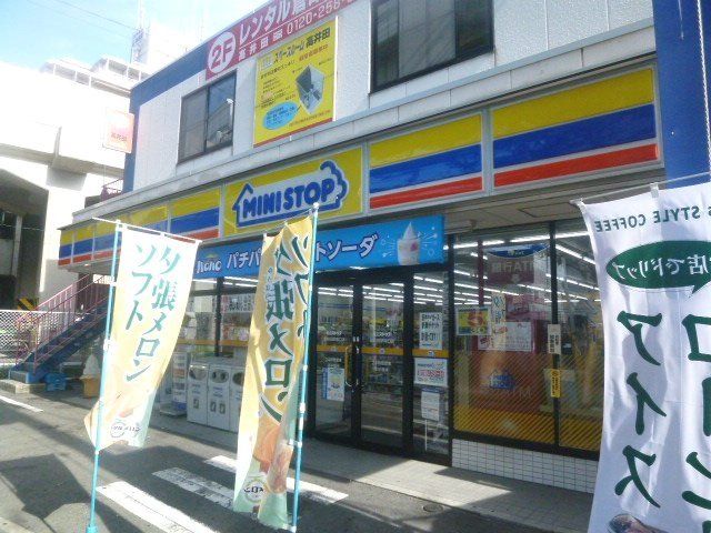 コンビニ　ミニストップ高井田本通店（コンビニ）まで414m