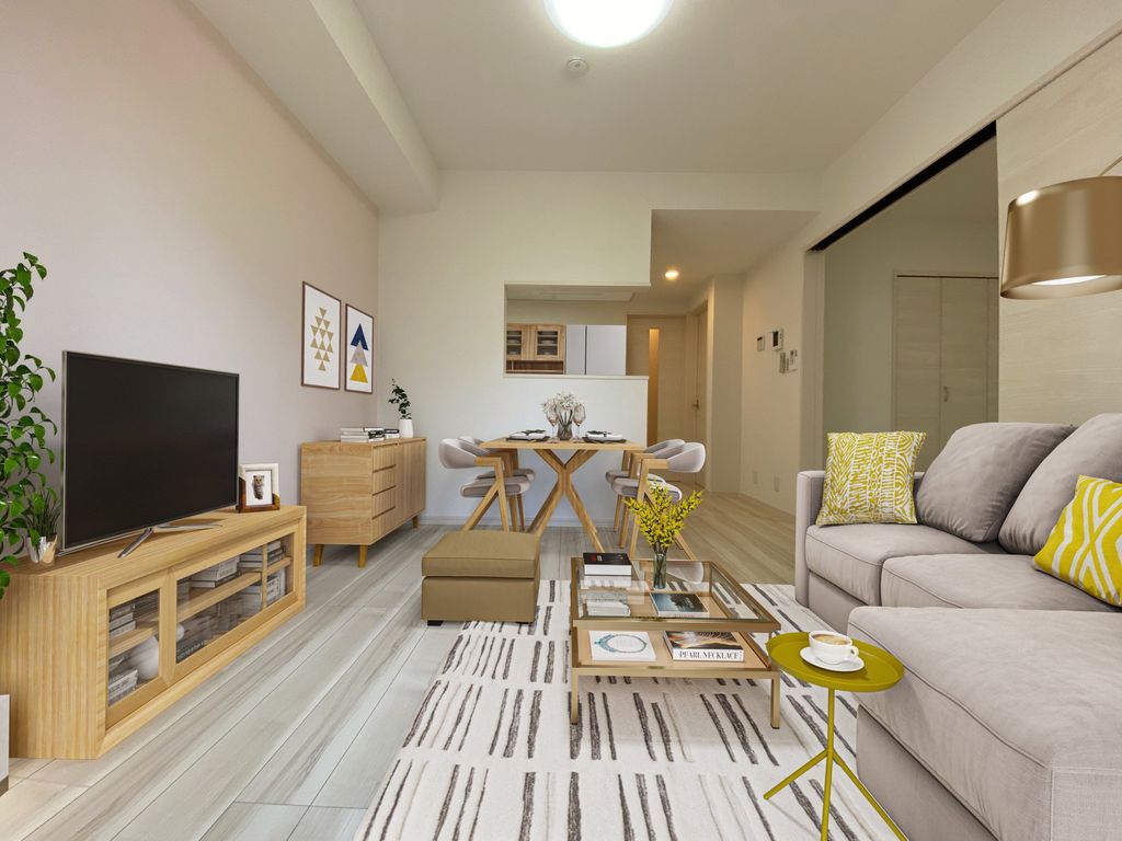 居室・リビング　家具・家電は付きません