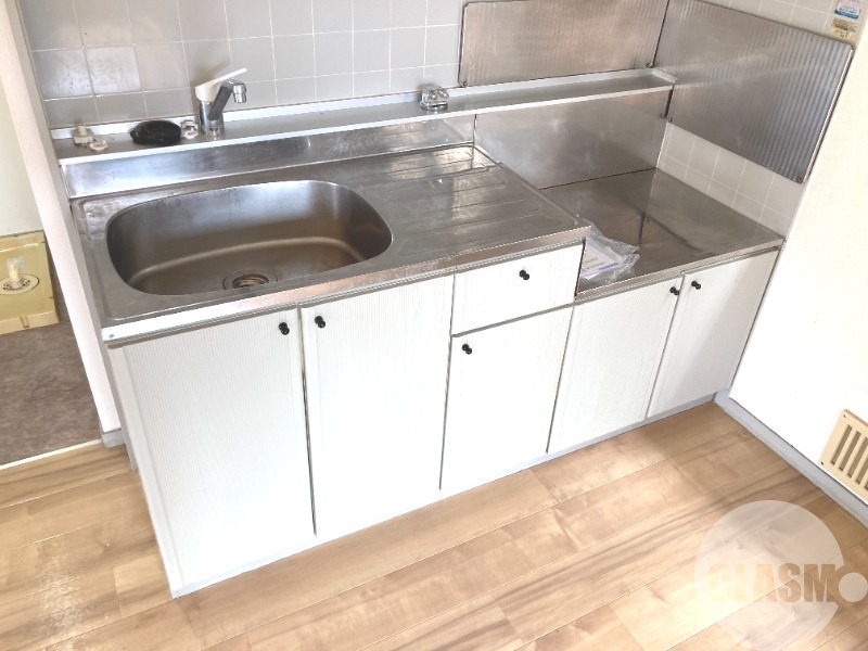 キッチン　ガスコンロ設置可♪