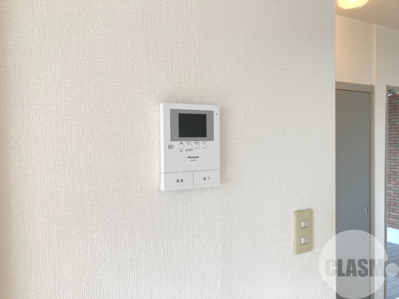 セキュリティ　来訪者が確認できるモニターホン♪