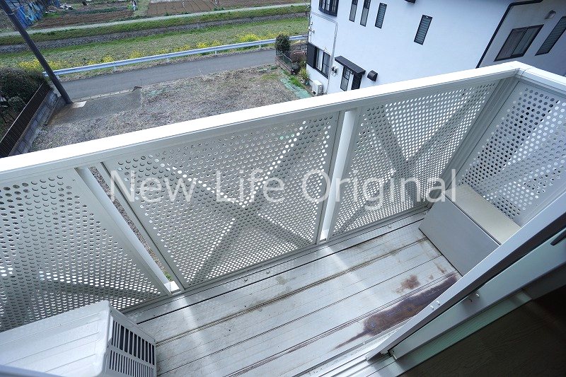 バルコニー　前面に遮るものがなく見晴らしのいいお部屋です☆