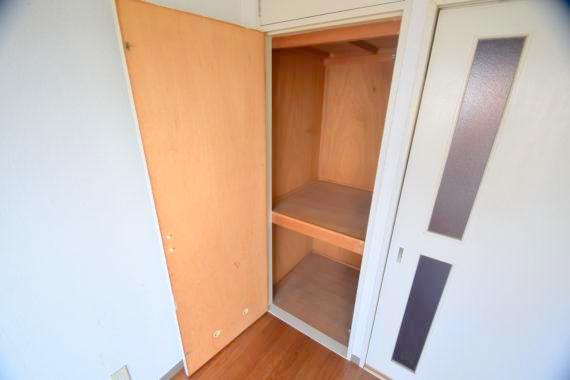 収納　もちろん収納スペースも確保。おかげでお部屋の中がスッキリ。