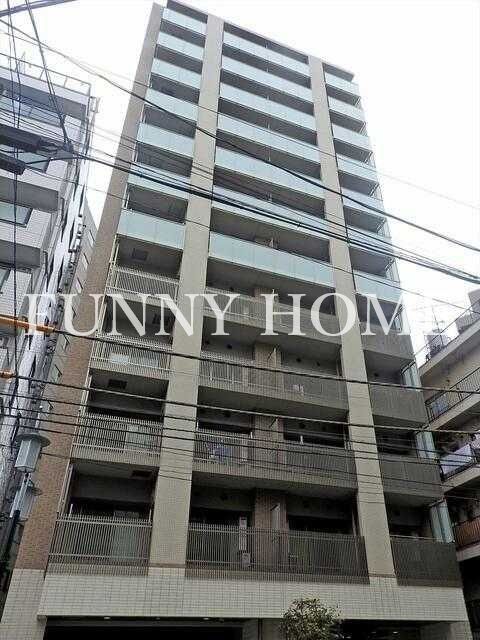 建物外観　山手線恵比寿駅から徒歩9分の賃貸マンション♪