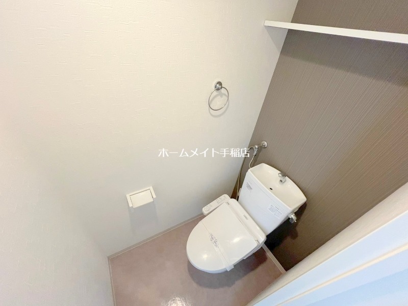 トイレ　ウォシュレット付きで快適な環境です♪