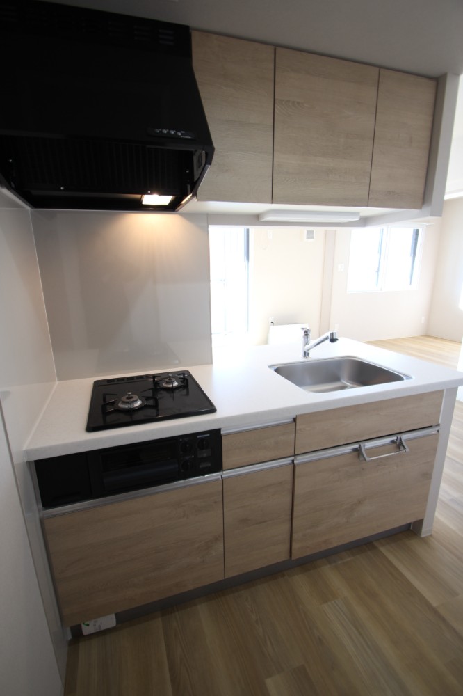 キッチン　人気の対面システムキッチンタイプです！