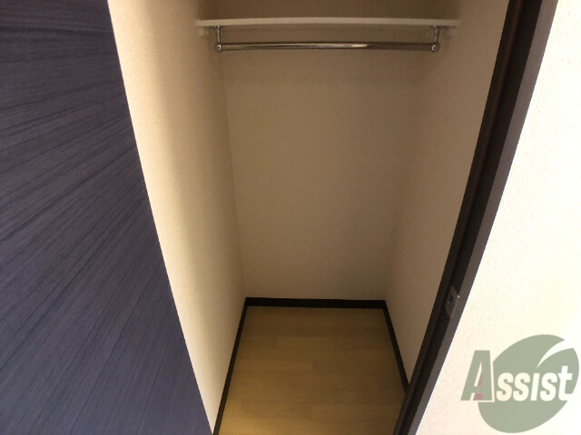 収納　クローゼットがありました。お洋服や荷物はここへ