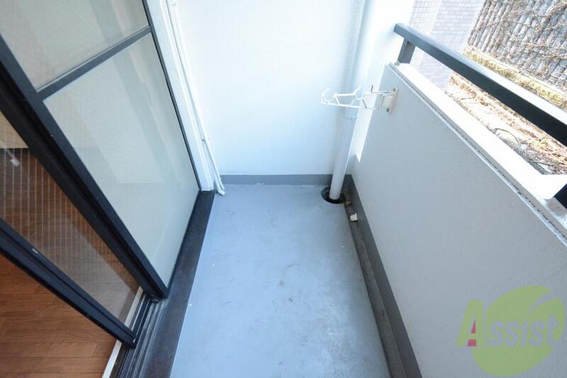 バルコニー　通風良好です