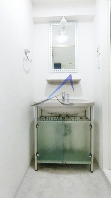 洗面設備　洗面台です。