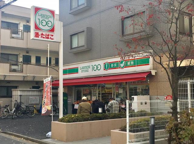 コンビニ　ローソンストア100東瑞江店（コンビニ）まで331m