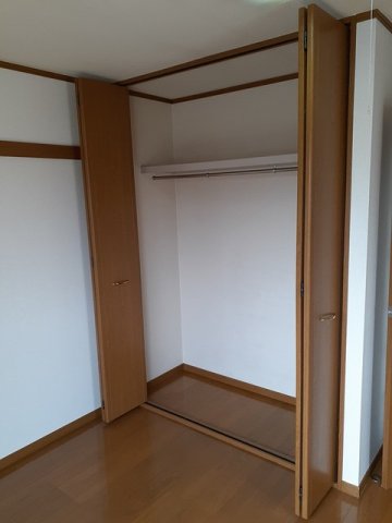 収納　たっぷりとした収納スペースです