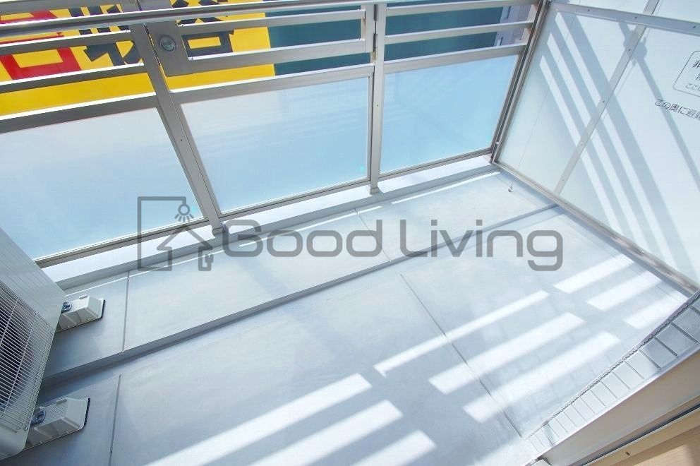 バルコニー　洗濯って気持ちいいですね