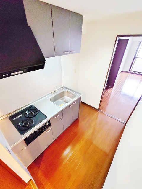 キッチン　(2)口ガスキッチン