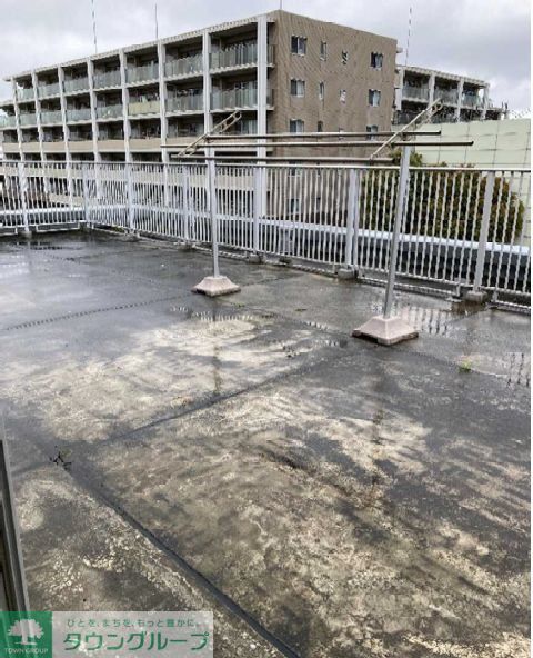 バルコニー　庭