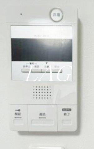 セキュリティ　モニター付きインターホンになります。
