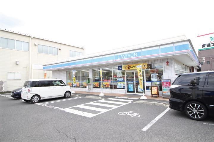 コンビニ　ローソン下中野店（コンビニ）まで318m