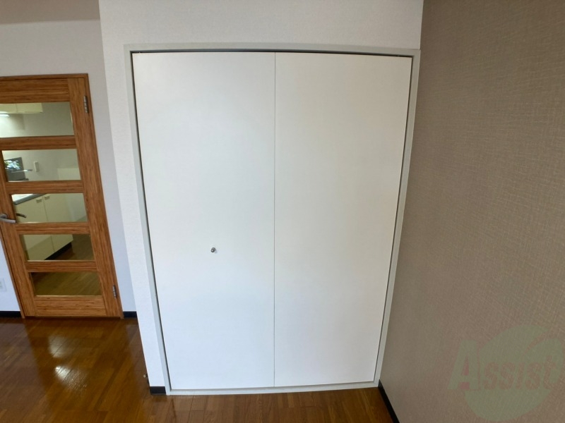 収納　こちらは収納です。部屋がすっきり片付きます。
