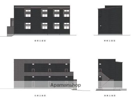 建物外観　おしゃれな外観です