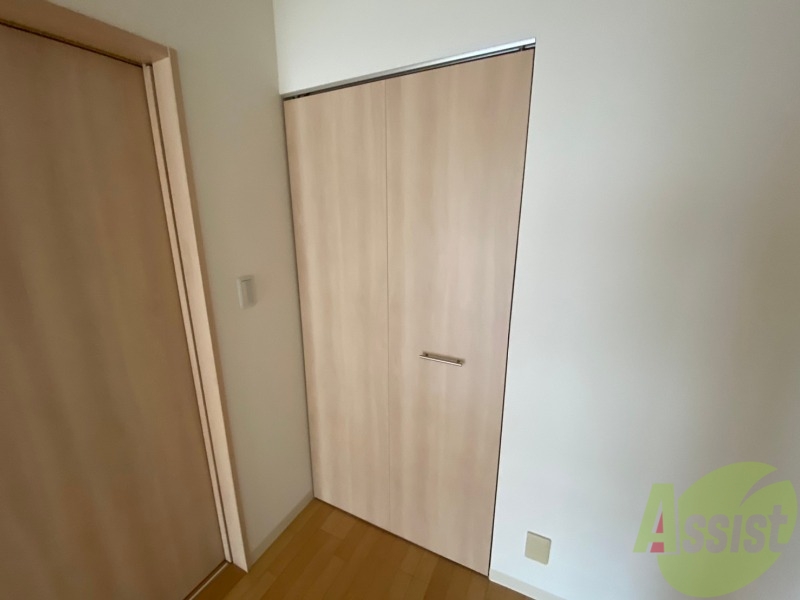 収納　クローゼットがありました。お洋服や荷物はここへ