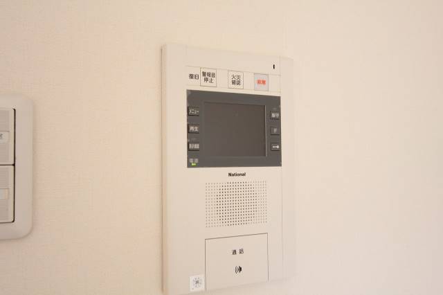 セキュリティ　オートロックつきで安心です