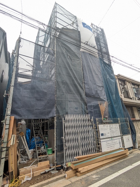 建物外観　外観（建築中　２０２６．５．２３）