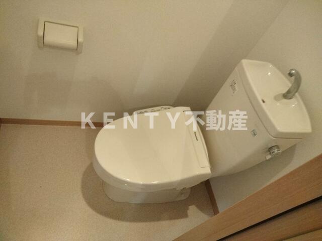 トイレ　トイレもきれいです