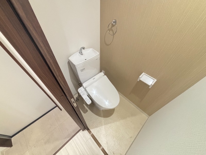 トイレ　快適に使用できる、清潔感にこだわったトイレです。