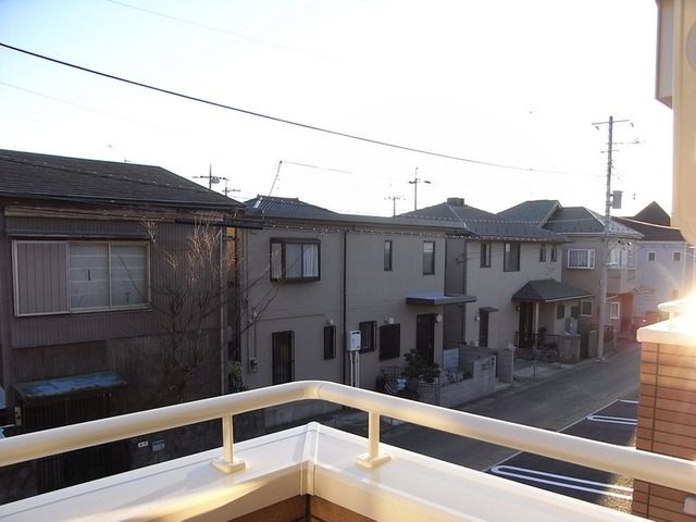 眺望　バルコニーからの景色です