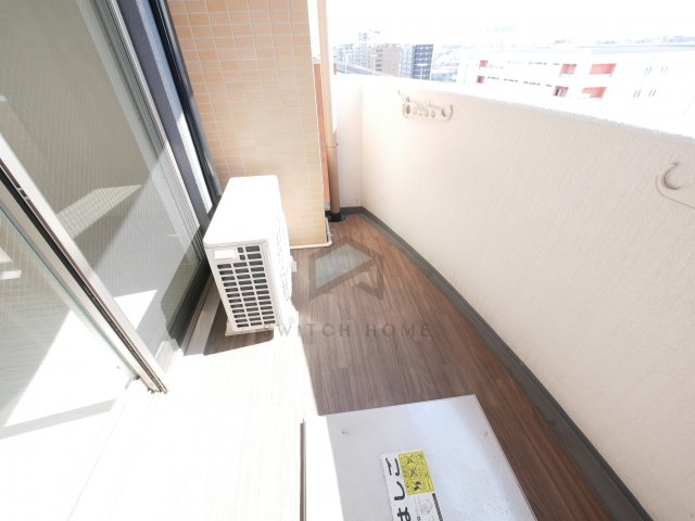 バルコニー　バルコニーがあります
