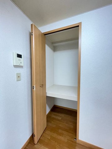 収納　収納のためのスペースです