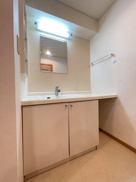 洗面設備　別部屋参考写真です