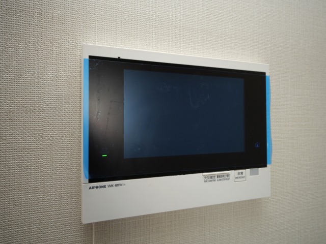 セキュリティ　モニター付きインターホンです