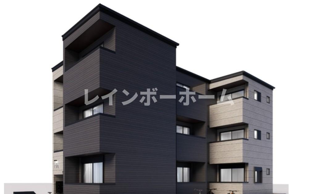建物外観　こちら、外観パースです