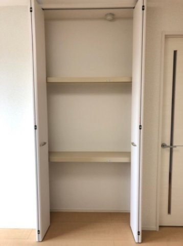 収納　十分な収納スペースがあります