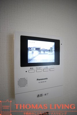 セキュリティ　来客確認が出来るTVモニターホンです。