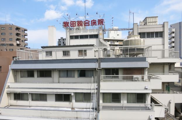 病院　社会医療法人財団仁医会牧田総合病院（病院）まで818m