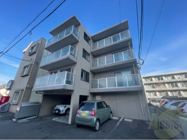 建物外観　札幌市北区北三十七条西「パンシオンＮ３７」