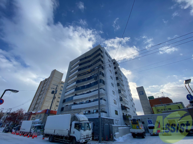 建物外観　札幌市白石区平和通３丁目北「ＮＣウイング白石」