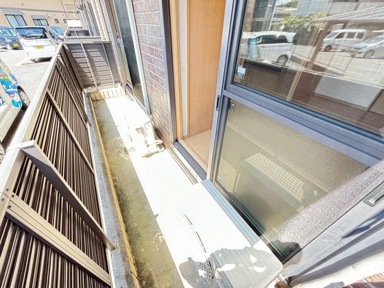 バルコニー　※別部屋の写真です