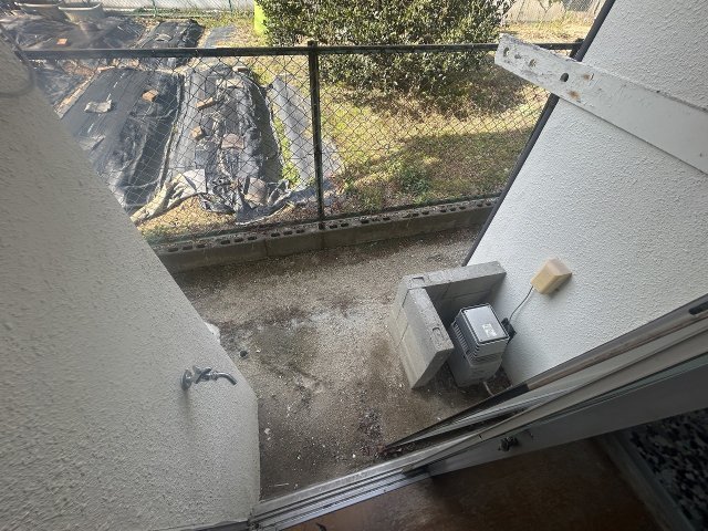 バルコニー　西向き