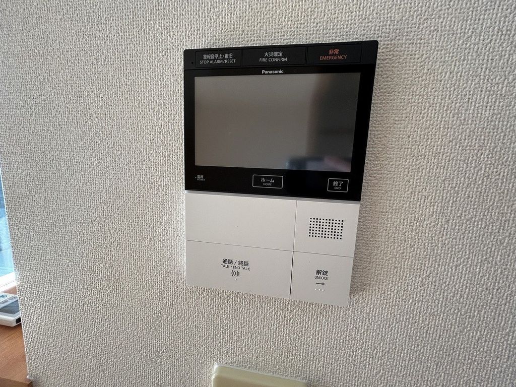 セキュリティ　TVモニタ付きインターホン