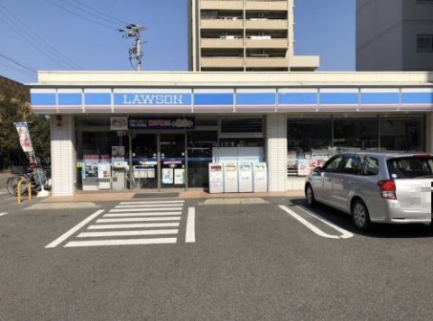 コンビニ　ローソン 東区矢田五丁目店（コンビニ）まで1600m