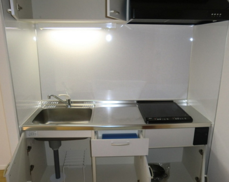 キッチン　別部屋の画像を使用しております。