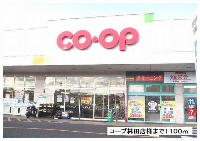 スーパー　コープ林田店（スーパー）まで1100m