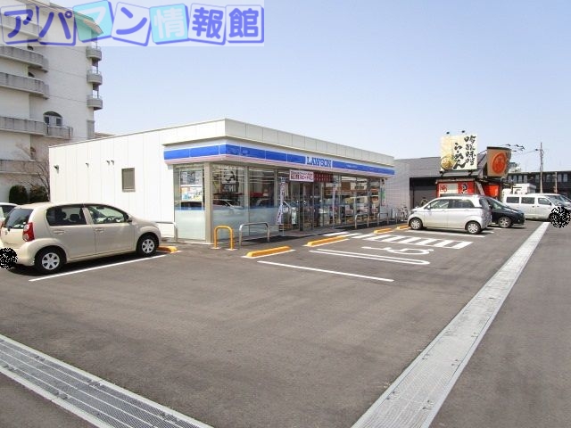 コンビニ　ローソン新潟紫竹山六丁目店（コンビニ）まで350m