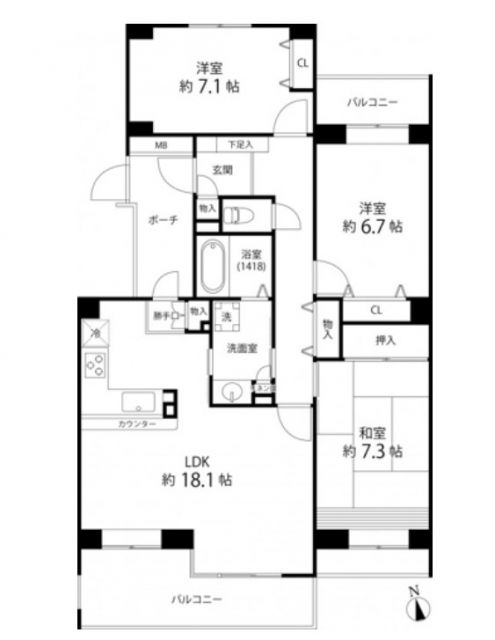 間取り図