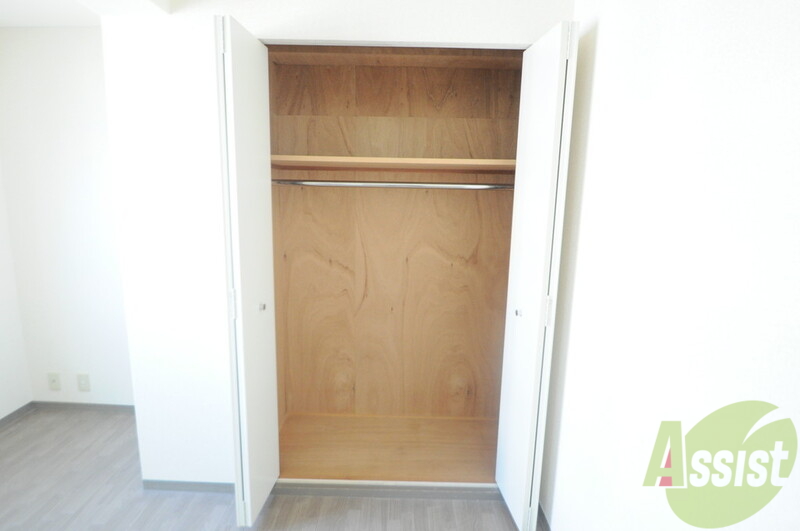 収納　もちろん収納スペースも確保。いたれりつくせりのお部屋です。