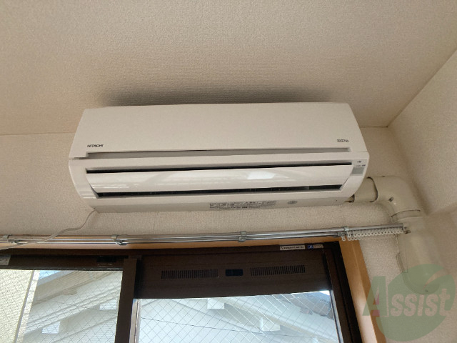 その他設備　エアコン付きは寒暖にも難なく耐えられそうですね！